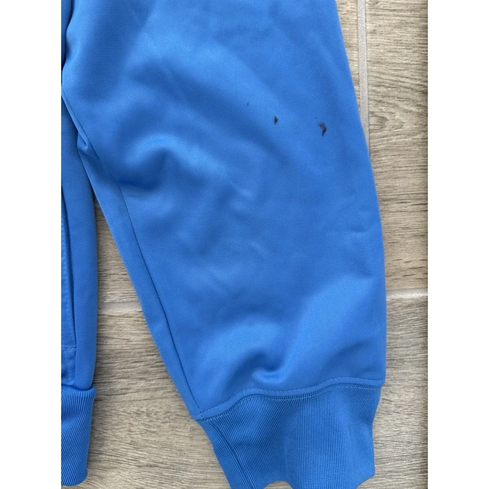 Hurley Royal Blue Zip Up Track Jacket With Red Trim Size Large *Read Description